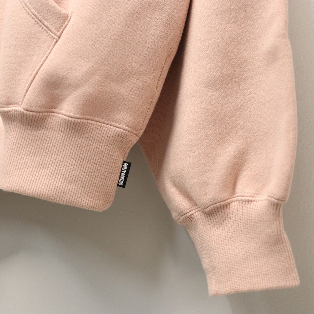 MIDDLE WEIGHT PULLOVER HOODED SWEAT SHIRT #PINK [26SS-WMC-SS07]