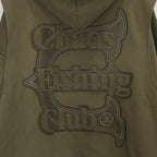 Chaos Fishing Club | 晚間咬鉤連帽衫 #橄欖綠 [25SS-CFC05]