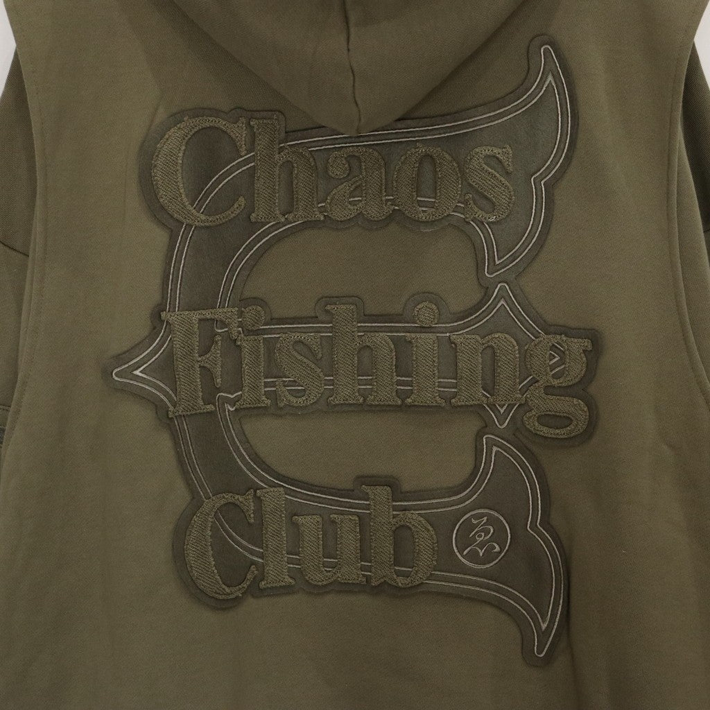 Chaos Fishing Club | 晚間咬鉤連帽衫 #橄欖綠 [25SS-CFC05]