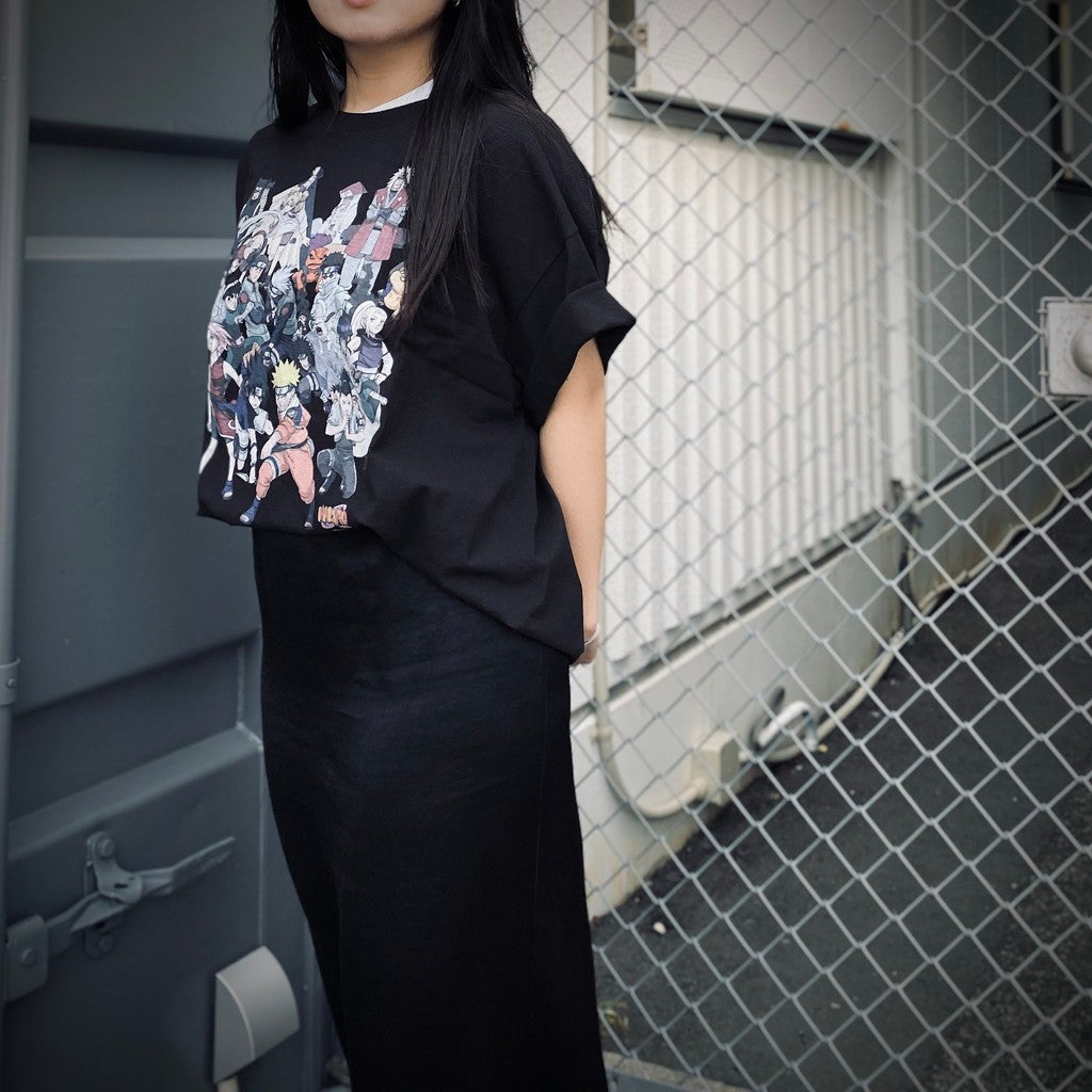 NARUTO | "ALL" S/S TEE #BLACK [25SS-FSxNARUTO-04 / FS1696]