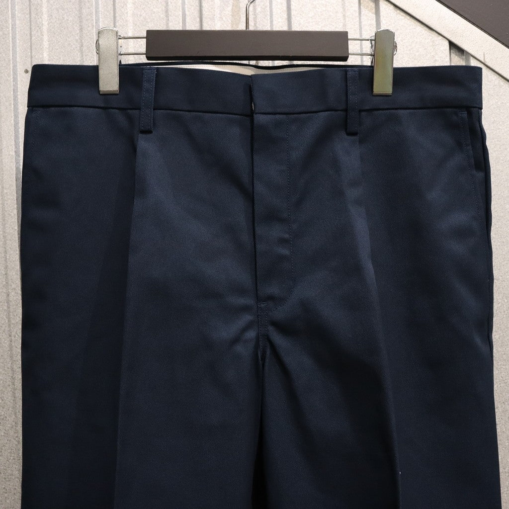 DICKIES | PLEATED TROUSERS #NAVY [24SS-WMP-DC01]