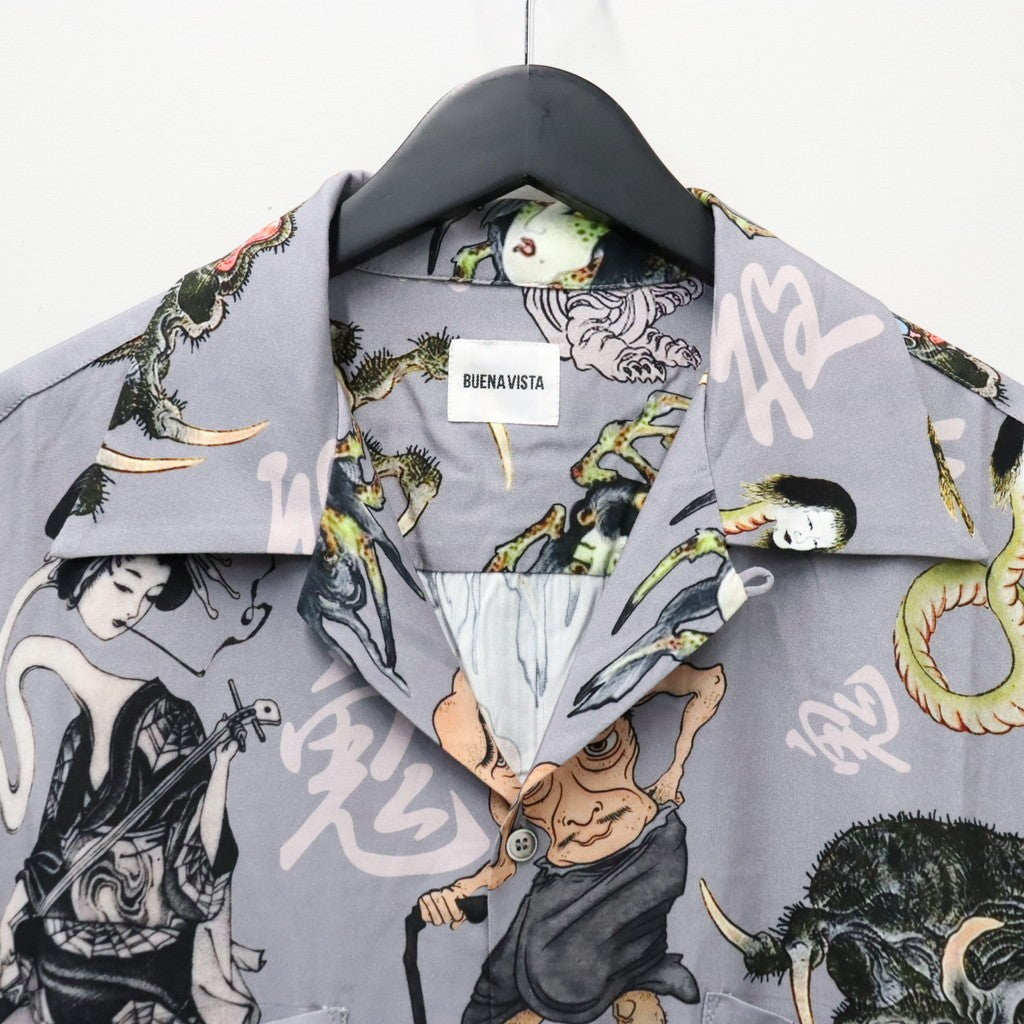 百鬼夜行 shirt L/S #Gray [BV-SH2600230]