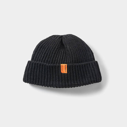 TAG BEANIE #BLACK [FW24-H10]