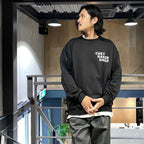 CHET BAKER | CREW NECK SWEAT SHIRT ( TYPE-2 ) #BLACK [CHETBAKER-WM-SS08]