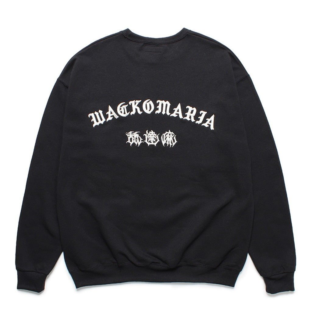 舐達麻 | HIGHTIMES | CREW NECK SWEAT SHIRT #BLACK [NMD-HIGHTIMES-WM-SS01]