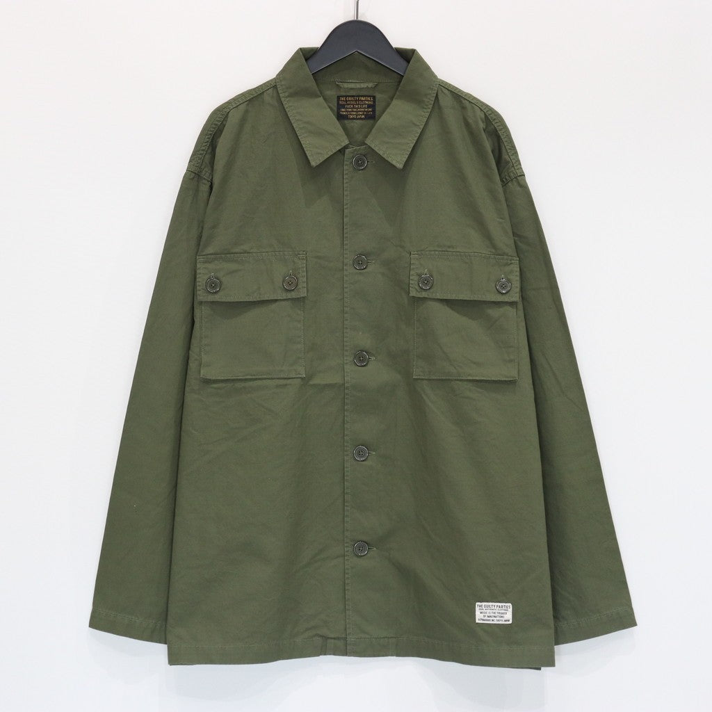 メルケンwackomaria ARMY SHIRT ARMY SHIRT ( TYPE-2 ) #KHAKI [25FWE-WMO-ML04]_WACKO MARIA