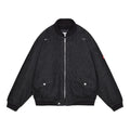 DBL FLAP ZIP JACKET #BLACK [CES27JK06]