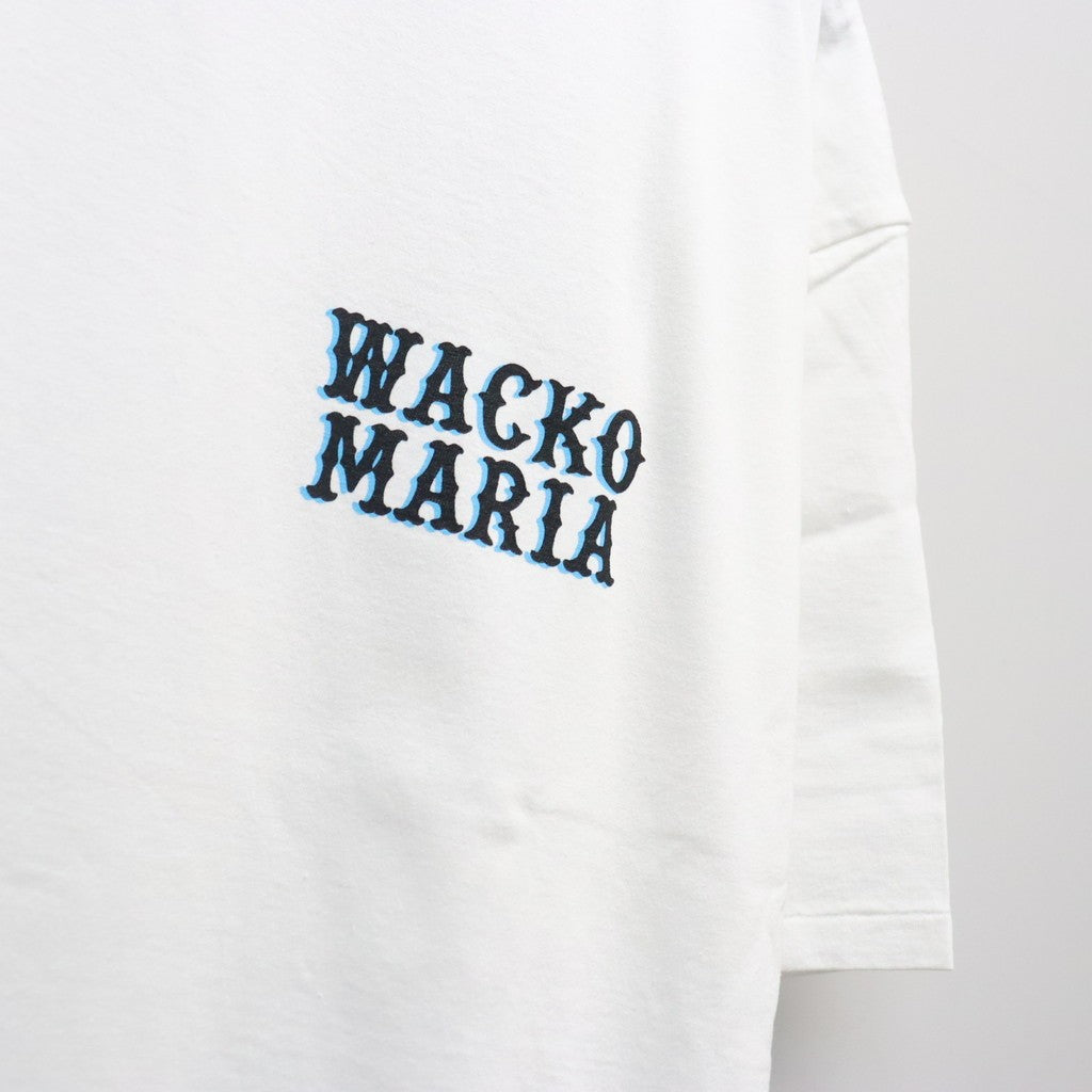 WASHED HEAVY WEIGHT CREW NECK T-SHIRT ( TYPE-7 ) #WHITE [26SS-WMT