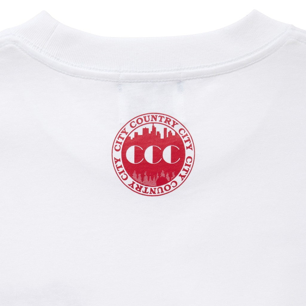COTTON T-SHIRT_CCC DUB #WHITE [CCC-261T004]