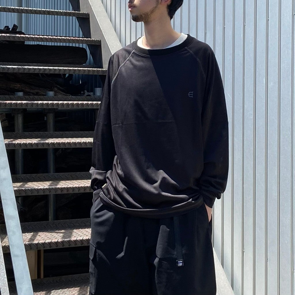 MESH L/S TEE #Black [26SU_T12]
