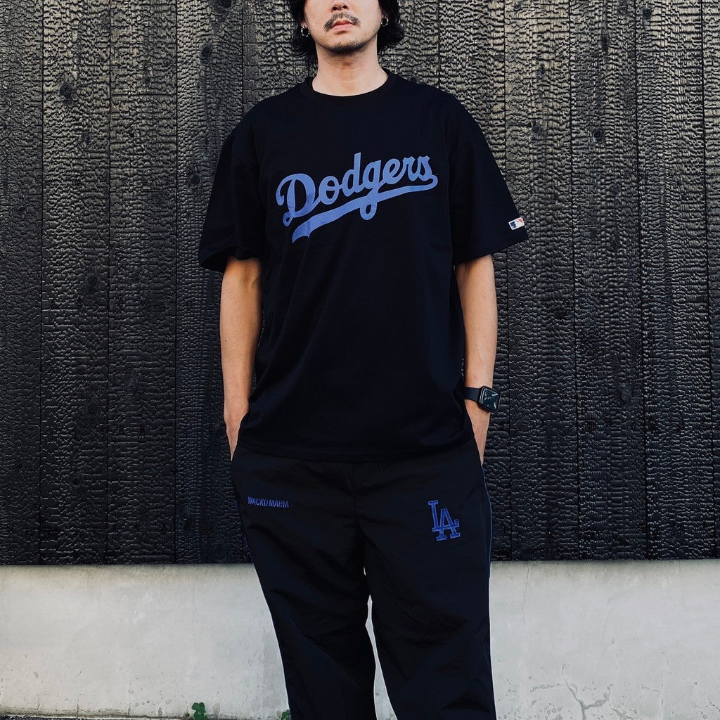 MLB | LA | CREW NECK T-SHIRT ( TYPE-2 ) #BLACK [MLB-WM-TEE02]