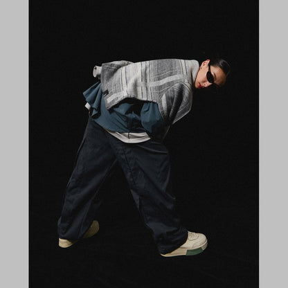 「RMX-P01」 SOFTBOX Tailored Trousers #DARK LOCH-NESS [GOOPI-24AW-DEC-01]