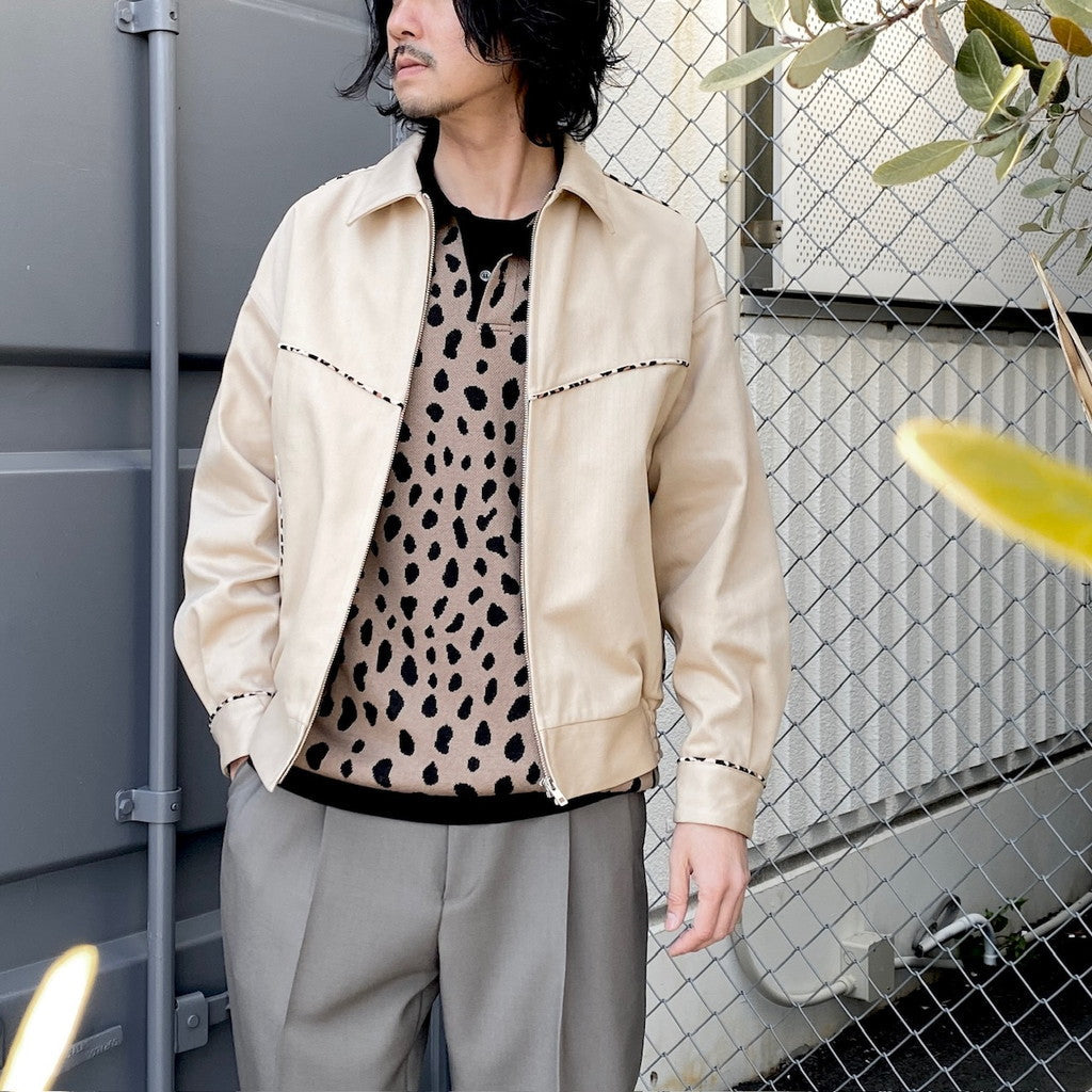 WESTERN JACKET -TYPE 2- #BEIGE [24SS-WMO-BL12] - cocorozashi 三重