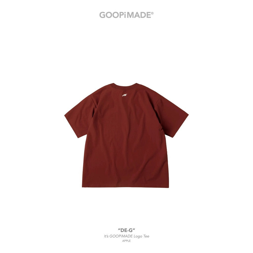 「DE-G」 It’s GOOPiMADE Logo Tee #Apple [GOOPI-26SS-APR-02]