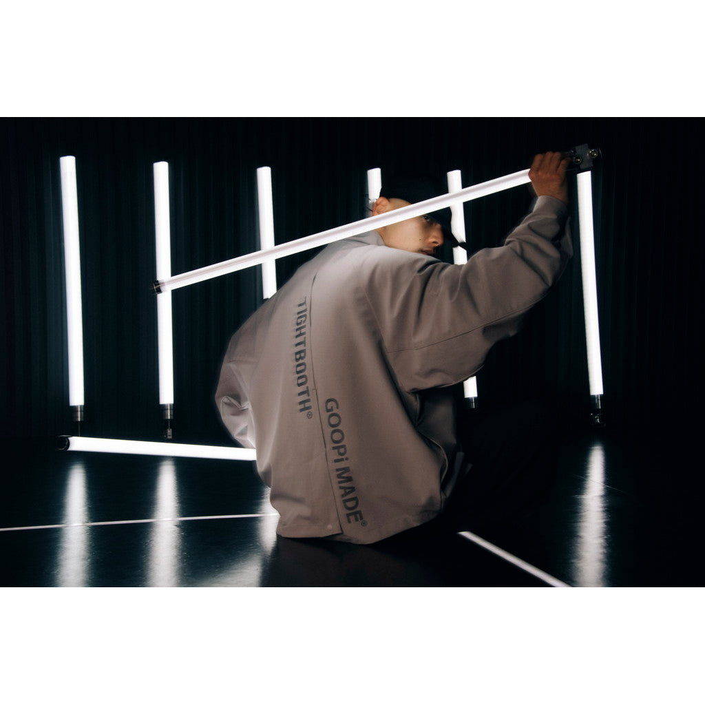 TBPR | “GMT-03J” 3D 切割屏蔽外套#淺灰 [GOOPI-23AW-DEC-TBPR-03]