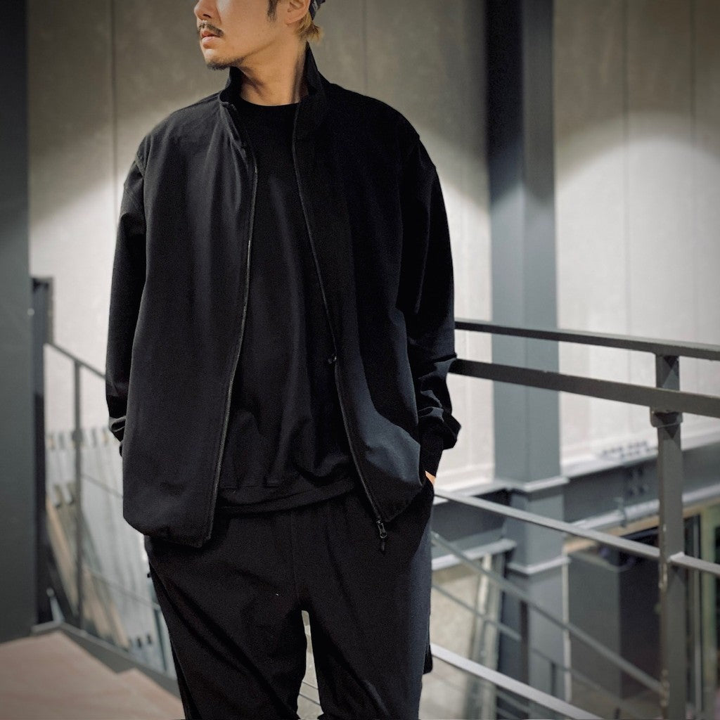 TECH FLEX JERSEY VEST #BLACK [BE-61025]