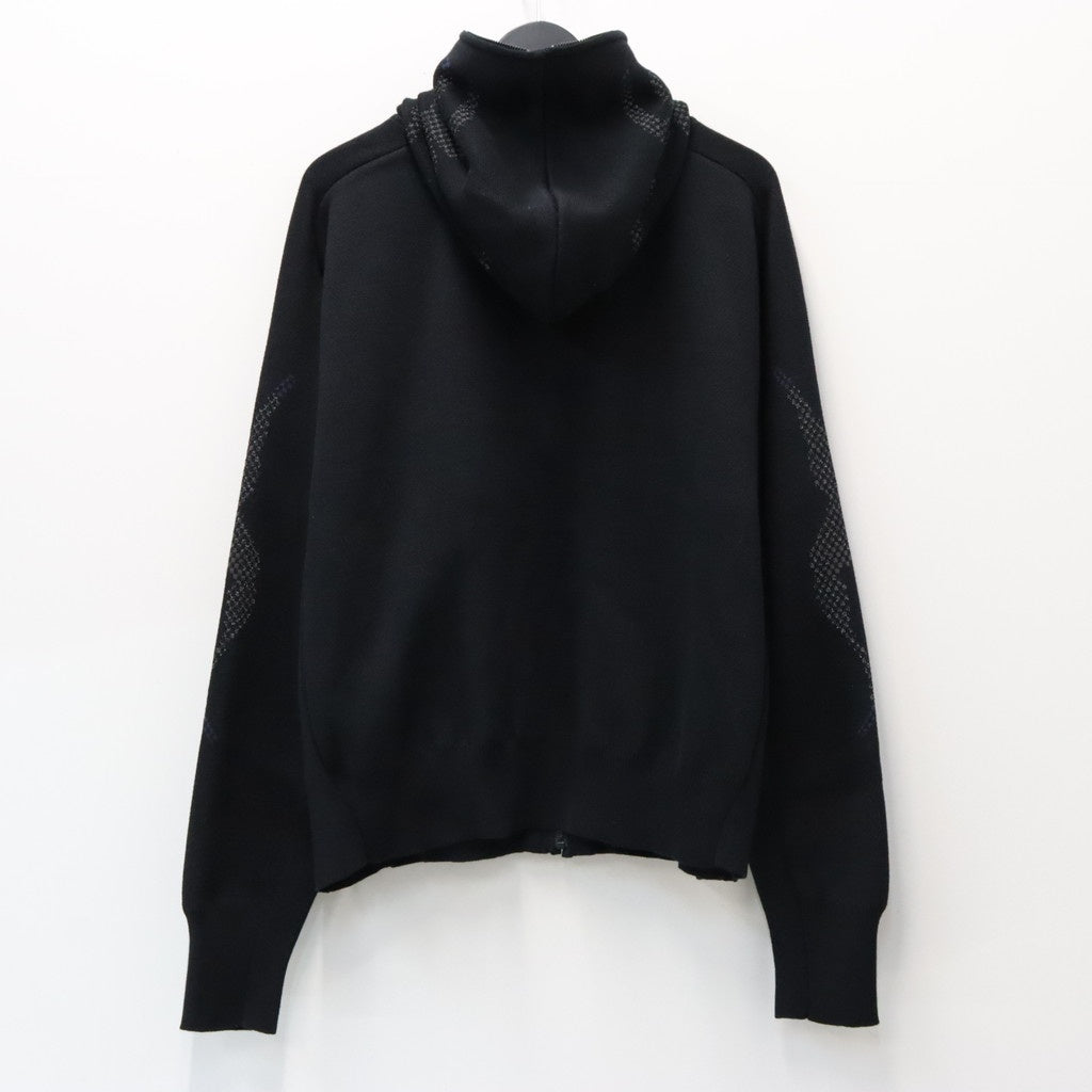BIG D KNIT (× BIG D) #BLACK REFLECTOR [JI-26AW-KN01]