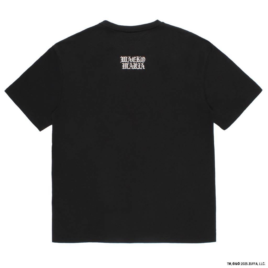 UFC | WASHED HEAVY WEIGHT CREW NECK T-SHIRT ( TYPE-3 ) #BLACK [UFC