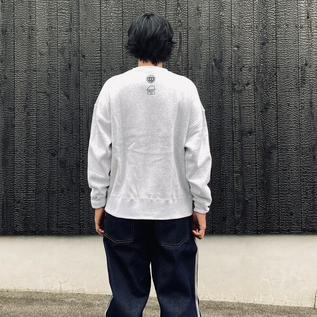 IS-NESS | SWEATSHIRT_HOUSE #ASH GRAY [CCC-263C007]