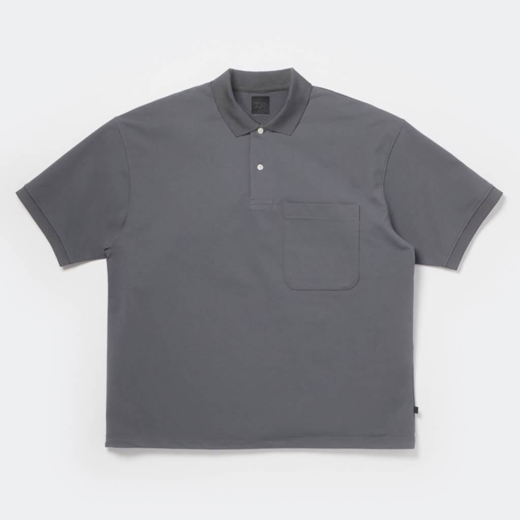 TECH POLO SHIRT S/S #BLACK [BE-37026] - cocorozashi 三重県四日市市