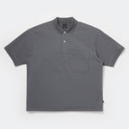 TECH POLO SHIRT S/S #CHARCOAL [BE-37026]
