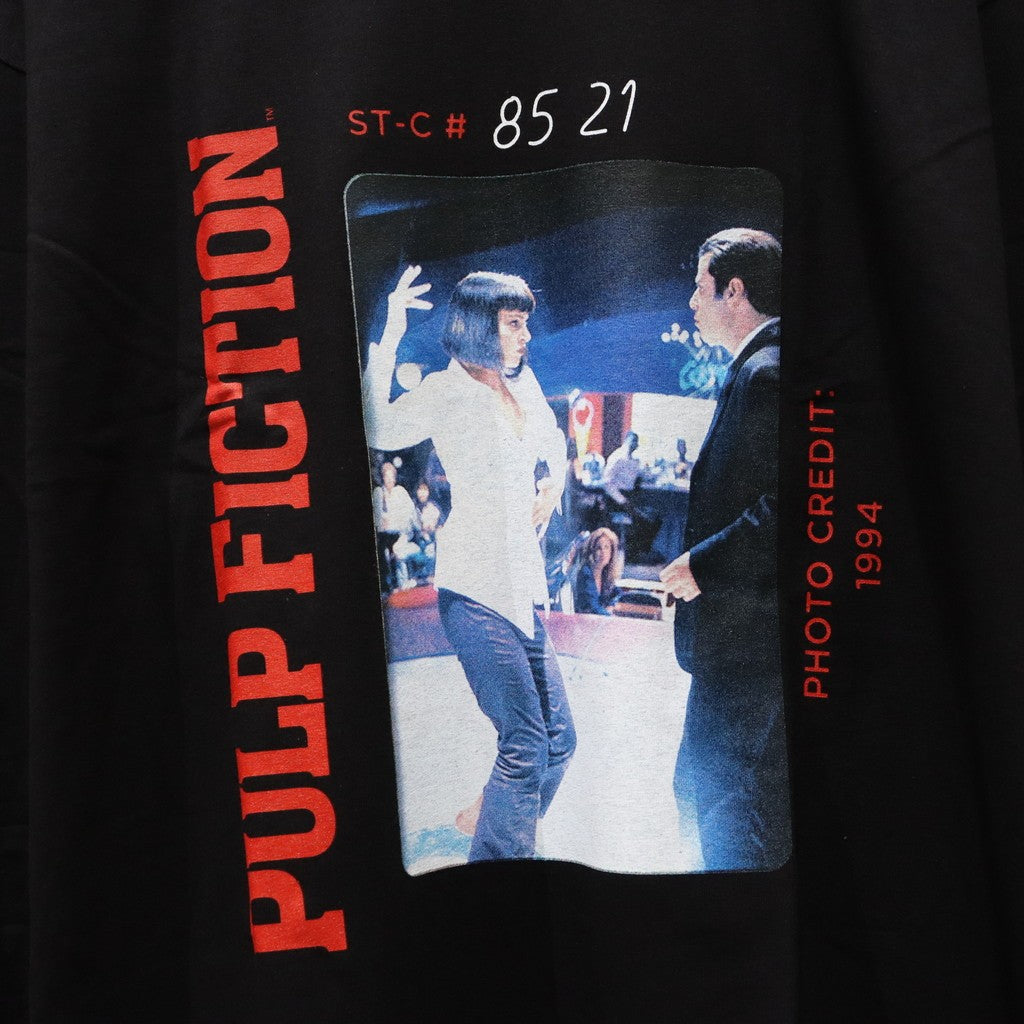 低俗小說 | 圓領長袖T卹（2型）#黑色 [PF-WM-LT02]