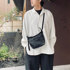 MINI SHOULDER BAG (210D NYLON) #BLACK 1 [BCL-56]