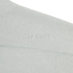 DBL KNIT HALF ZIP LONG SLEEVE #KHAKI [CES28CS16]