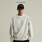 EVD3 Oversized Crewneck #Cream [GOOPI-26AW-SEP-03]