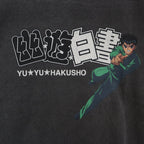 幽遊白書 | 春夏T卹 - TEAM URAMESHI #黑色 [TYUM24AM007]