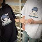 NARUTO | 「HINATA」 S/S TEE #BLACK [25SS-FSxNARUTO-06 / FS1695]