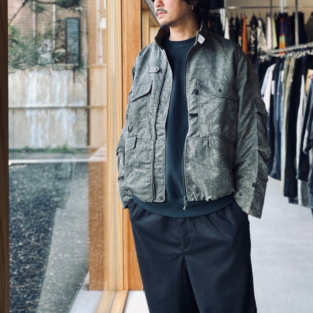 TECH MIL MECHANICS JACKET #D.OLIVE [BJ-41026W]