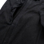 Heavy Cargo Short With Damaged(AGED CANVAS) #BLACK [M-P3-PT10]