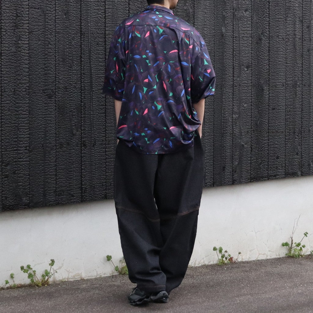 JULIEN OPEN S/S SHIRT #Black [26SS-S02]