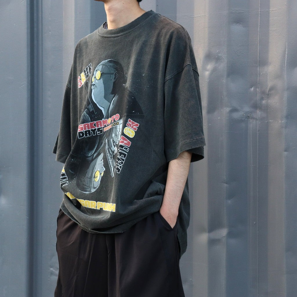SAKAMOTO DAYS | S/S T-Shirt (SAKAMOTO) #BLACK [TSDM25SM001]