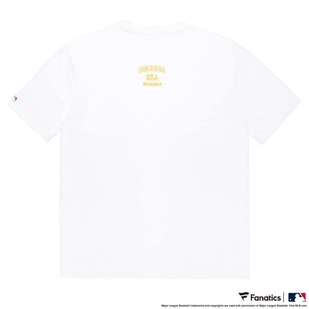MLB | SD | CREW NECK T-SHIRT ( TYPE-3 ) #WHITE [MLB-WM-TEE03]