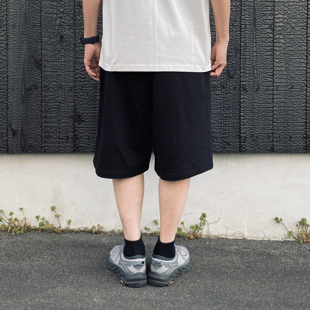 COMFORTABLE EASY SWEAT SHORTS #BLACK [HOD26-01-PT011]