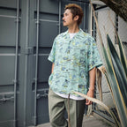 HAWAIIAN SHIRT S/S ( TYPE-2 ) #MINT [25SS-WMS-HI02]