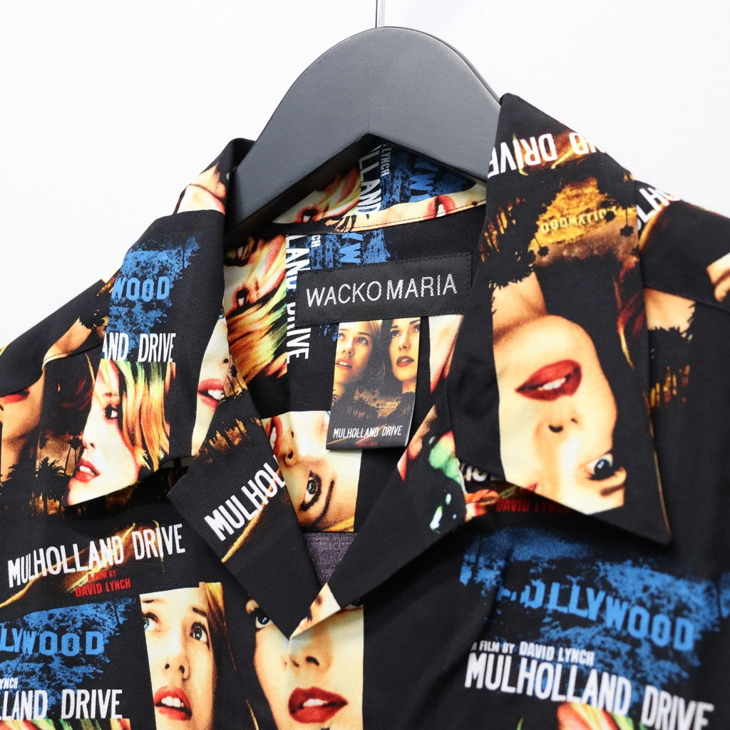 MULHOLLAND DRIVE | S/S HAWAIIAN SHIRT ( TYPE-1 ) #BLACK [MD-WM-HI01]