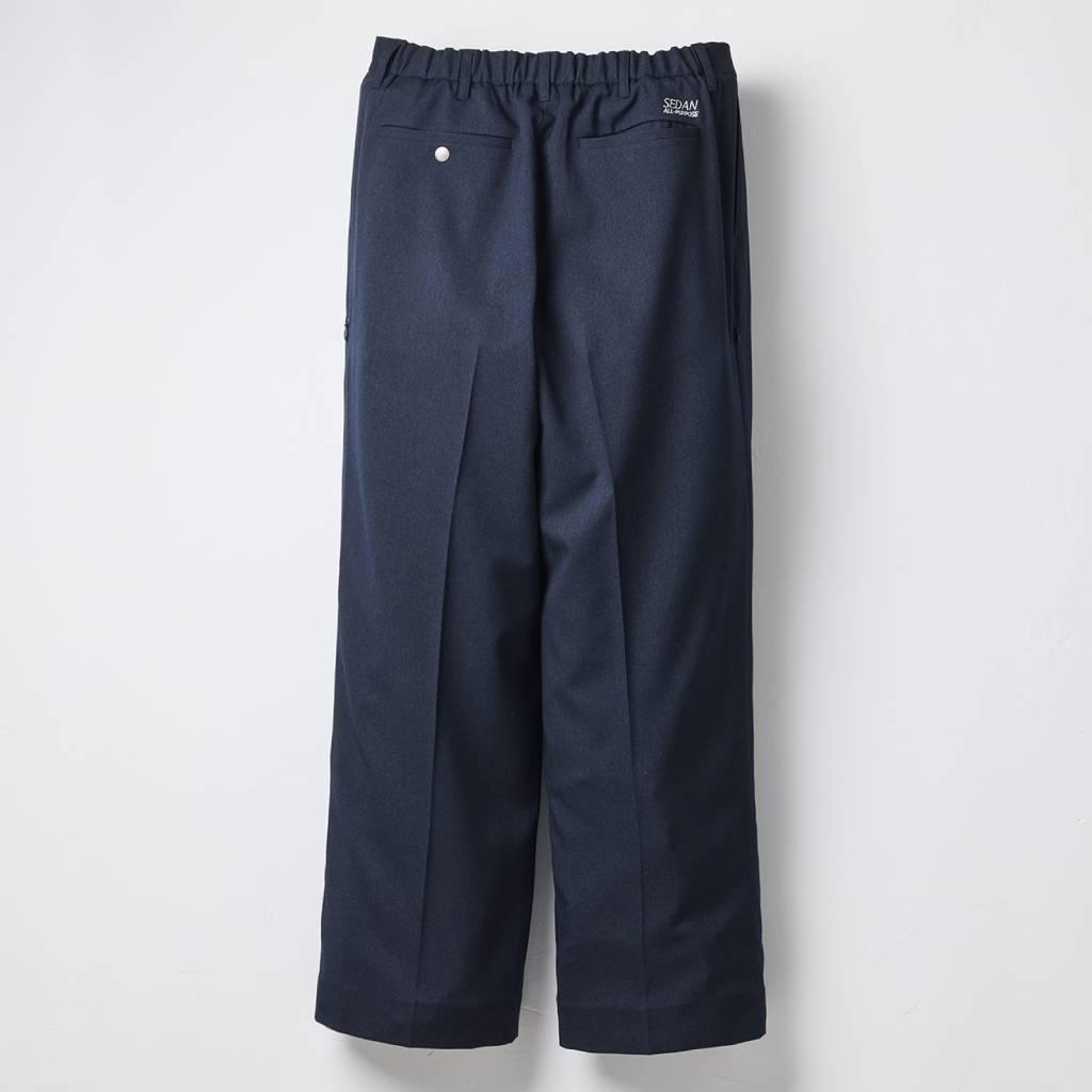 Ventilation Wide Slacks #Navy [SD26F-PT04]