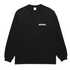 WASHED HEAVY WEIGHT CREW NECK LONG SLEEVE T-SHIRT ( TYPE-2 ) #BLACK [25SS-WMT-LT02]