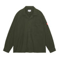 COTTON LPOC OPEN SHIRT #GREEN [CES24SH07]