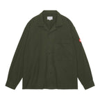 COTTON LPOC OPEN SHIRT #GREEN [CES24SH07]