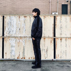 TRACK NYON DOWN JACKET & PANTS (上下セット) #BK（LINE/BLACK） [TAION-JK13JS / TAION-PT13JS]