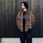 MLB | LA | REVERSIBLE VARSITY JACKET ( TYPE-2 ) #BLACK-BEIGE [MLB-WM-BL02]