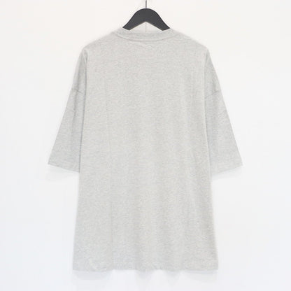 COLLEGE S/S T-SHIRT #Grey [SU25-T06]