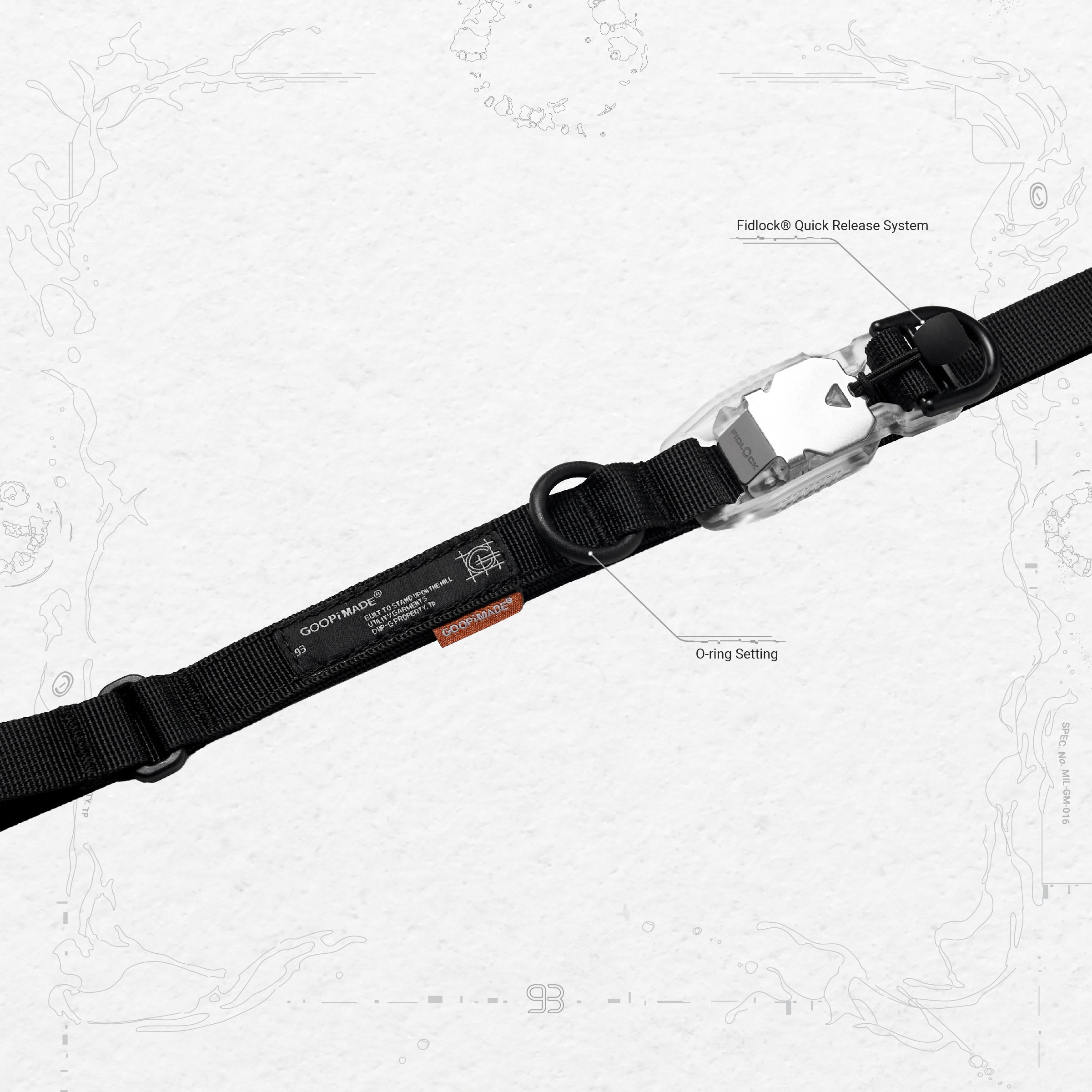 「FD-09」FIDLOCK ICE 版戰鬥循環 #SHADOW [GOOPI-23AW-AUG-01]