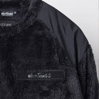 Wild Things | Shaggy Fleece Pullover #Black [SD26F-CT14]