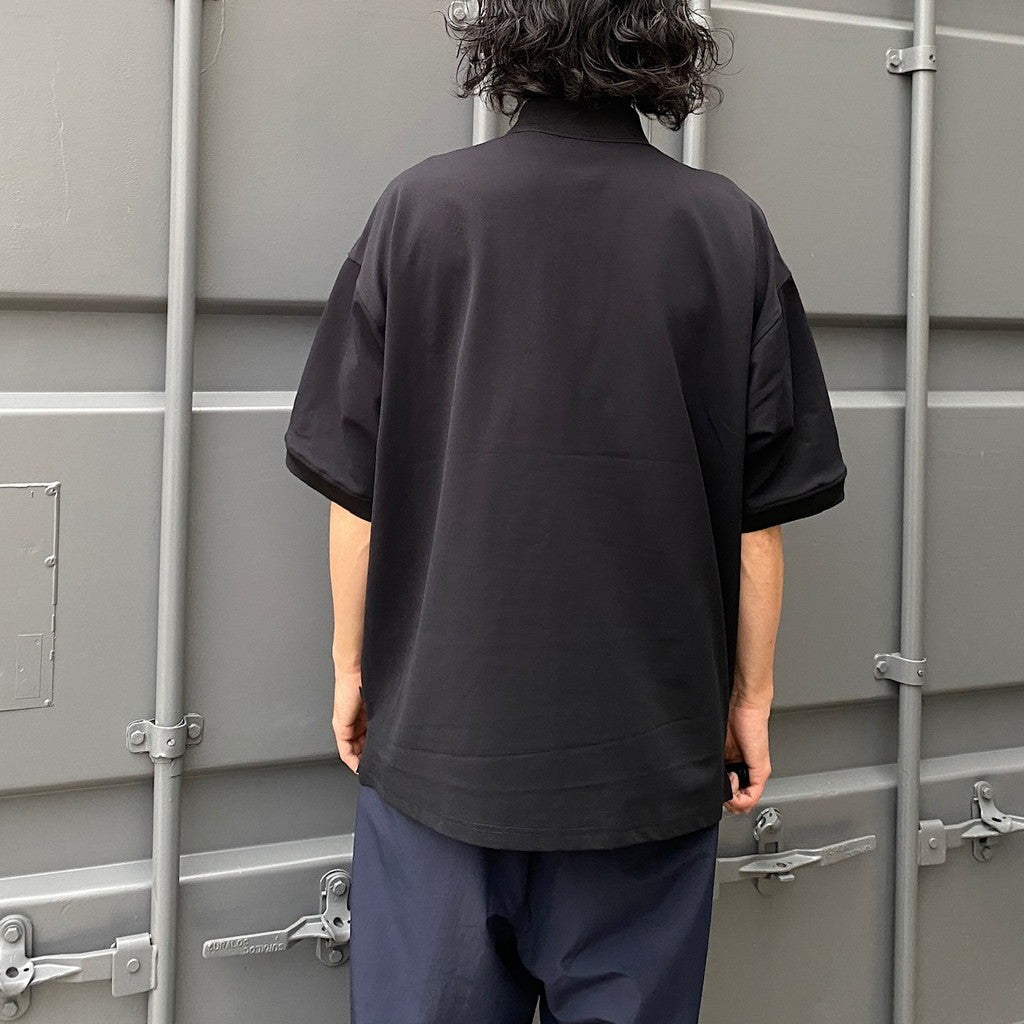 TECH POLO SHIRTS S/S #BLACK [BE-37024]