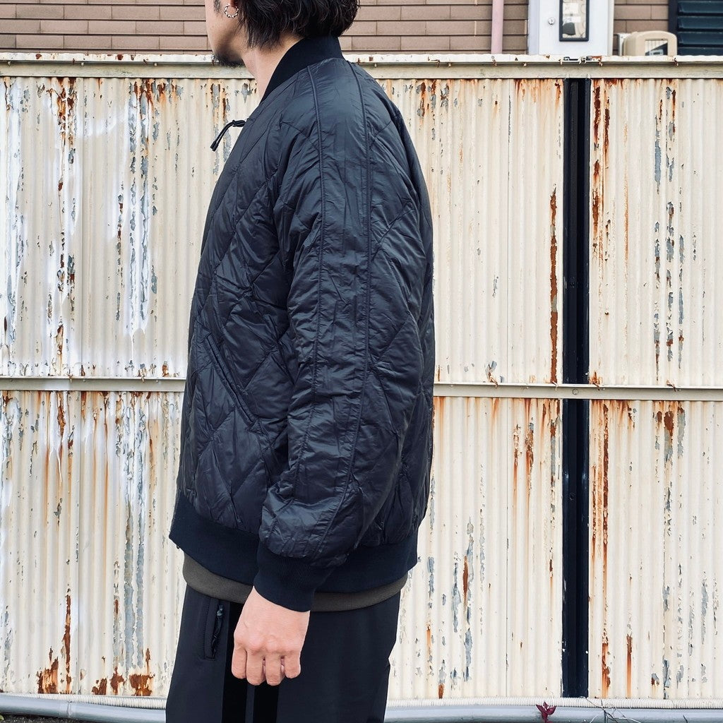REVERSIBLE 「SKAJAN」 DOWN JACKET #BK×BK [TAION-JK04JS]
